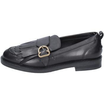 EX157  women's Loafers / Casual Shoes in Black
