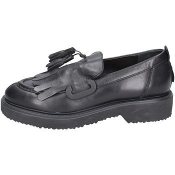 EX158  women's Loafers / Casual Shoes in Black