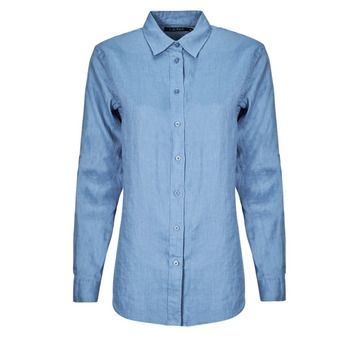 KARRIE-LONG SLEEVE-SHIRT  women's Shirt in Blue