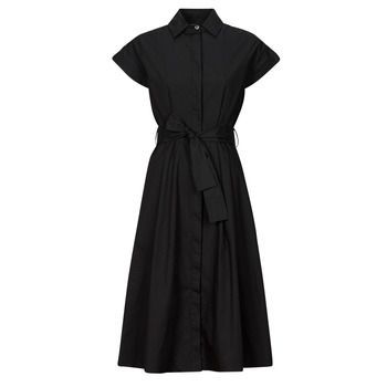 MA4158  women's Long Dress in Black