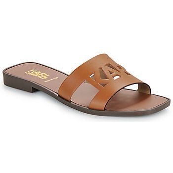 SKOOT II KARL KUT-OUT  women's Mules / Casual Shoes in Brown