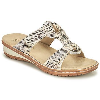 HAWAII  women's Sandals in Beige. Sizes available:8