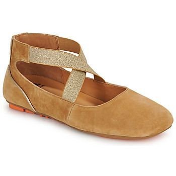 KOMBU  women's Shoes (Pumps / Ballerinas) in Brown