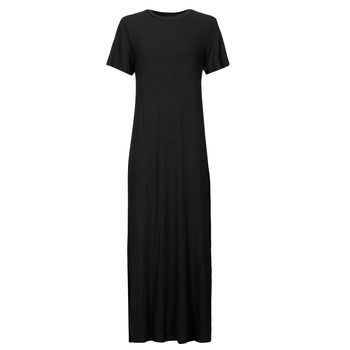 PCSOFIA  women's Long Dress in Black