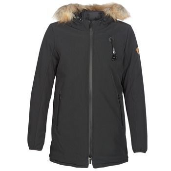 DIVA  women's Parka in Black. Sizes available:S,L,XS