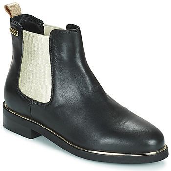 MICKY  women's Mid Boots in Black. Sizes available:3,4,5,6,6.5,7