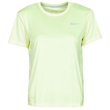 MILER TOP SS  women's T shirt in Green. Sizes available:L