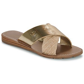 BRANA  women's Mules / Casual Shoes in Gold