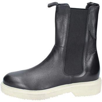 EX182  women's Low Ankle Boots in Black