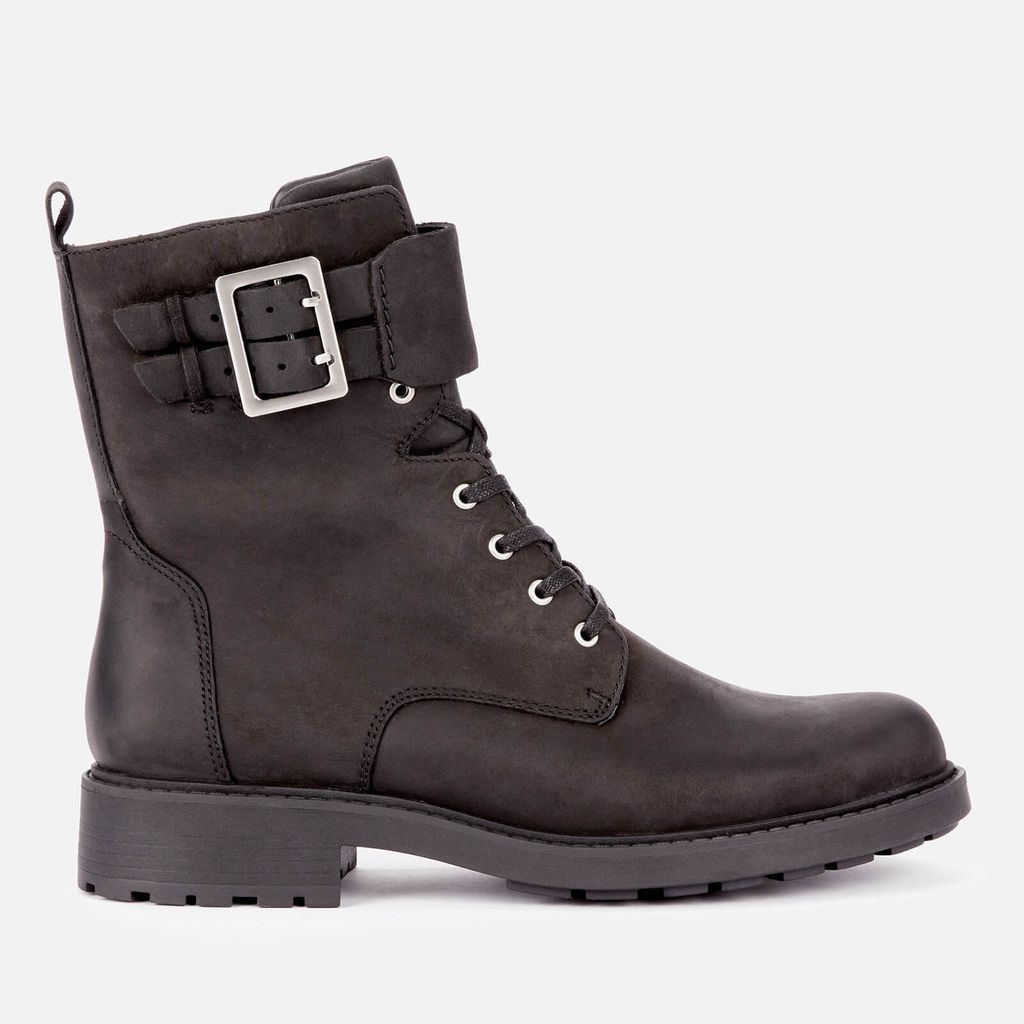 Women's Orinoco 2 Leather Lace Up Boots - Black - UK 3