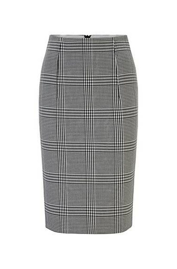 Regular-fit pencil skirt in stretch fabric
