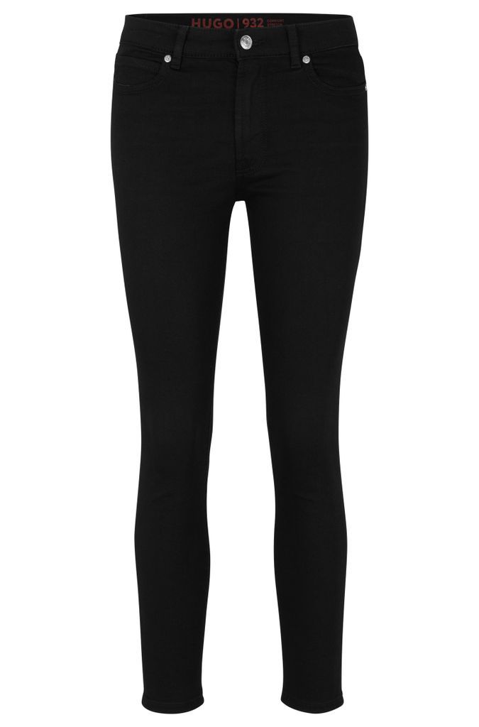 Extra-slim-fit jeans in black comfort-stretch denim