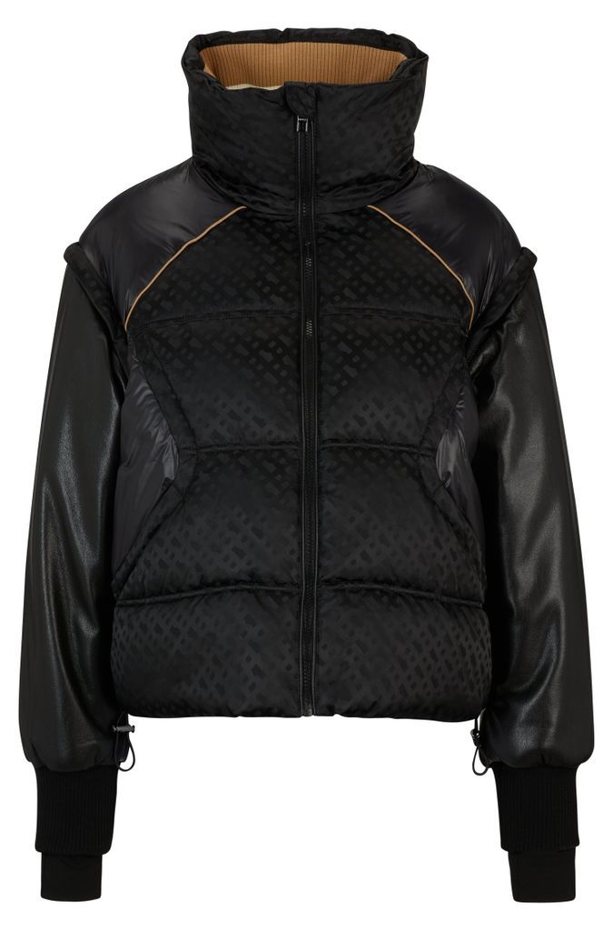 x Alica Schmidt puffer jacket with zip-off sleeves