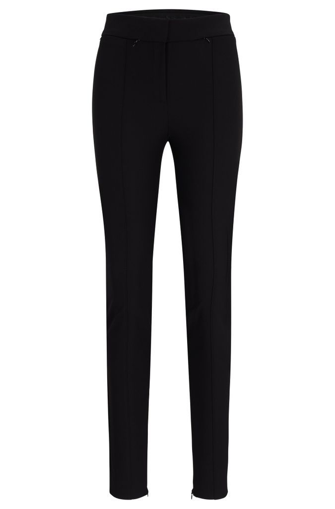 Extra-slim-fit trousers in quick-dry stretch cloth