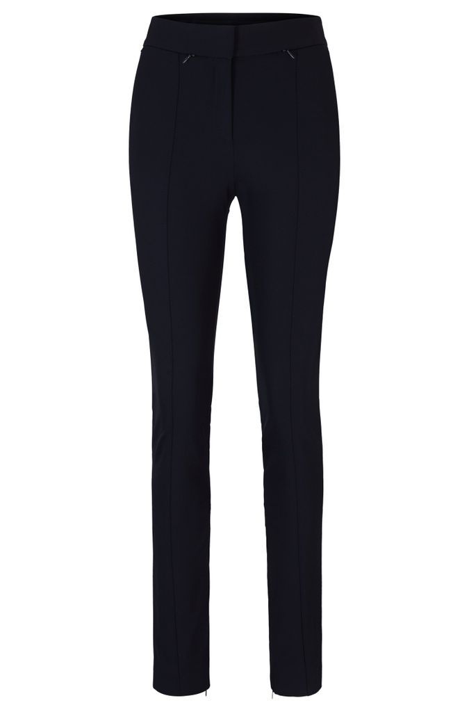 Extra-slim-fit trousers in quick-dry stretch cloth