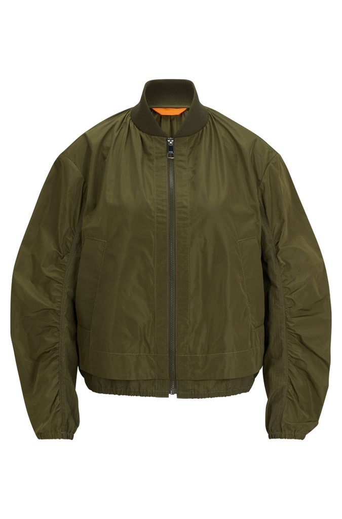 Water-repellent jacket in a relaxed fit
