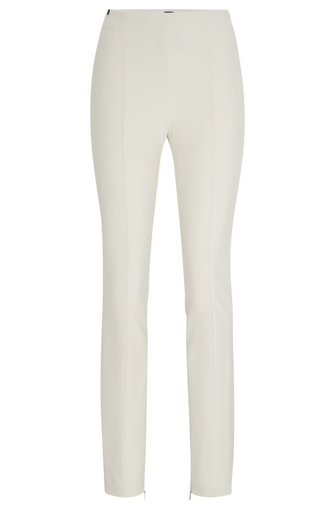 Extra-slim-fit trousers in performance-stretch fabric