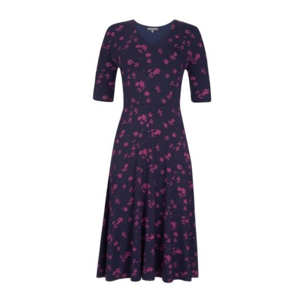 Melody Floral Fit and Flare Dress