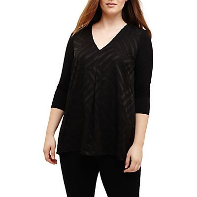 Tracey Jersey Top, Black