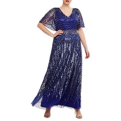 Athena Maxi Dress, Cobalt Blue