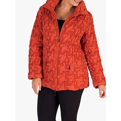 Bonfire Embroidered Quilted Coat