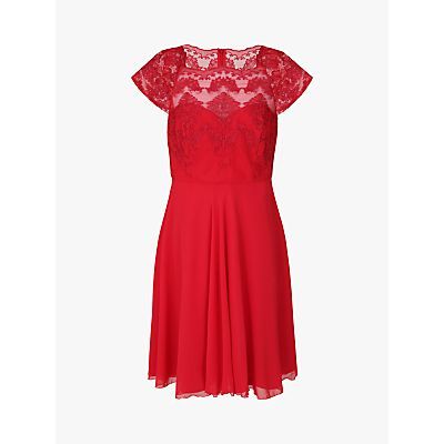 Curve Simoniar Dress, Red