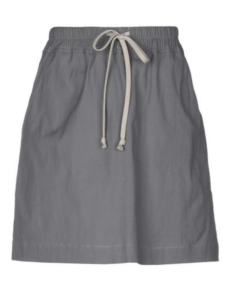 DRKSHDW by RICK OWENS SKIRTS Mini skirts Women on YOOX.COM