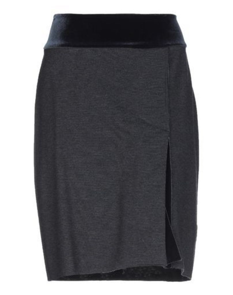 WOOD SKIRTS Knee length skirts Women on YOOX.COM