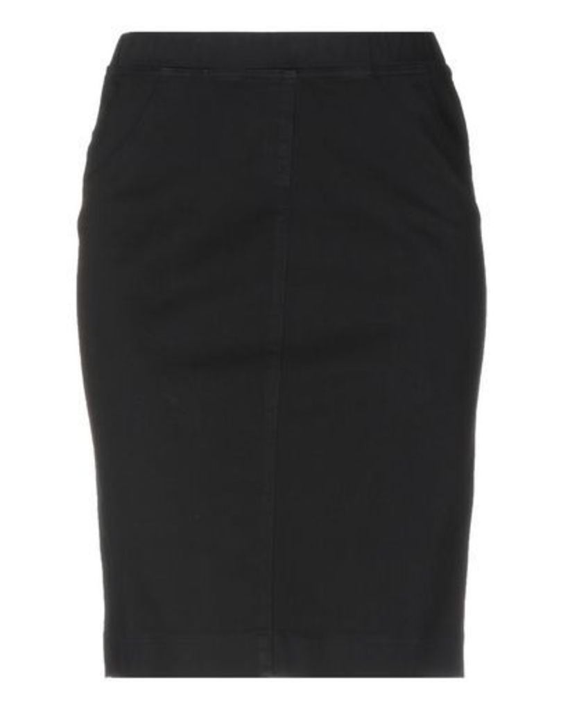 BLUE LES COPAINS SKIRTS Knee length skirts Women on YOOX.COM