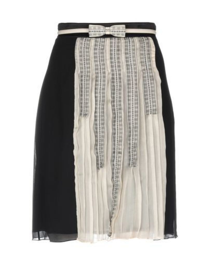 ELISABETTA FRANCHI GOLD SKIRTS Knee length skirts Women on YOOX.COM