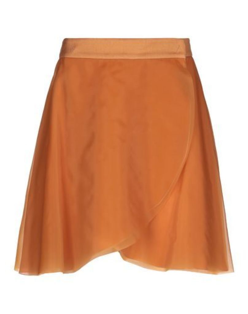 EMPORIO ARMANI SKIRTS Mini skirts Women on YOOX.COM