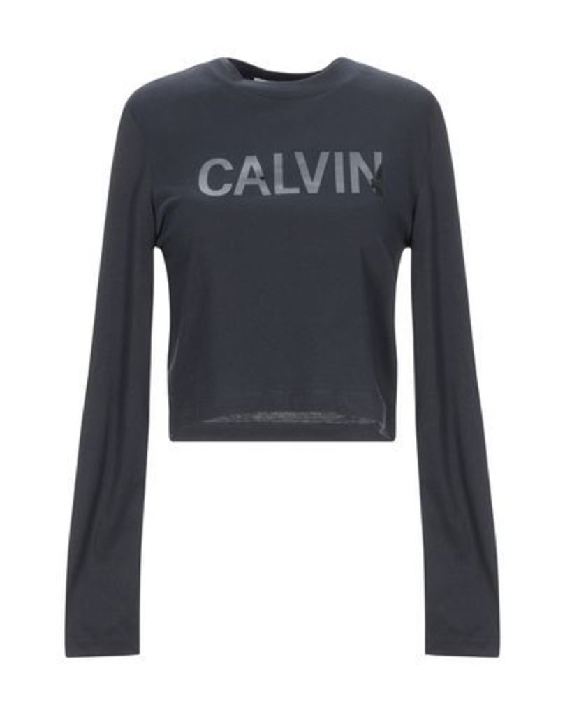 CALVIN KLEIN JEANS TOPWEAR T-shirts Women on YOOX.COM