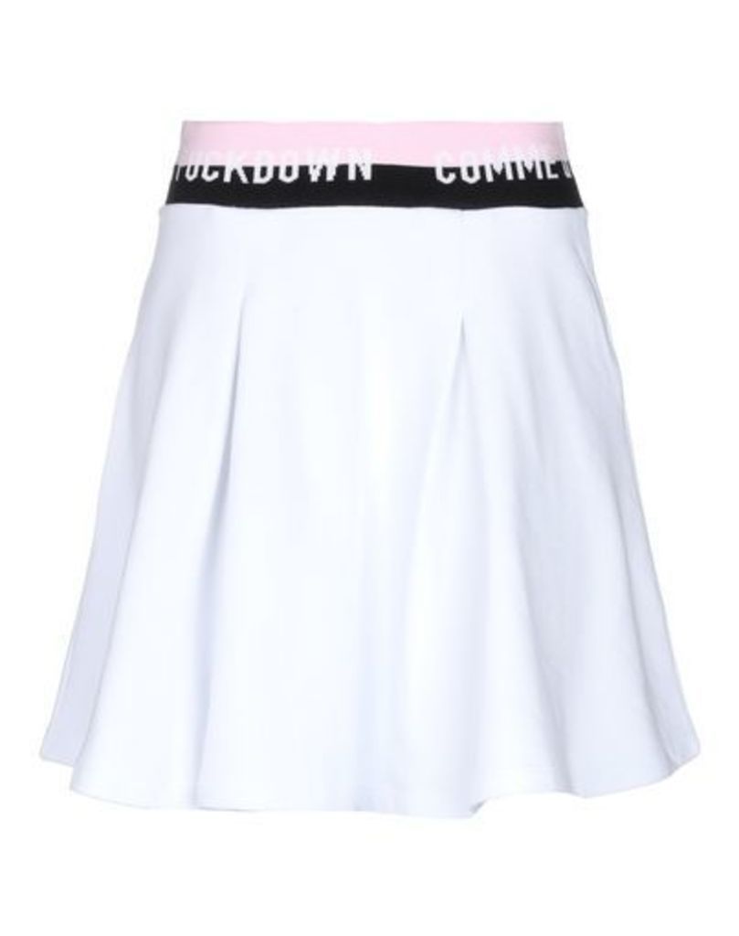 COMME DES FUCKDOWN SKIRTS Knee length skirts Women on YOOX.COM