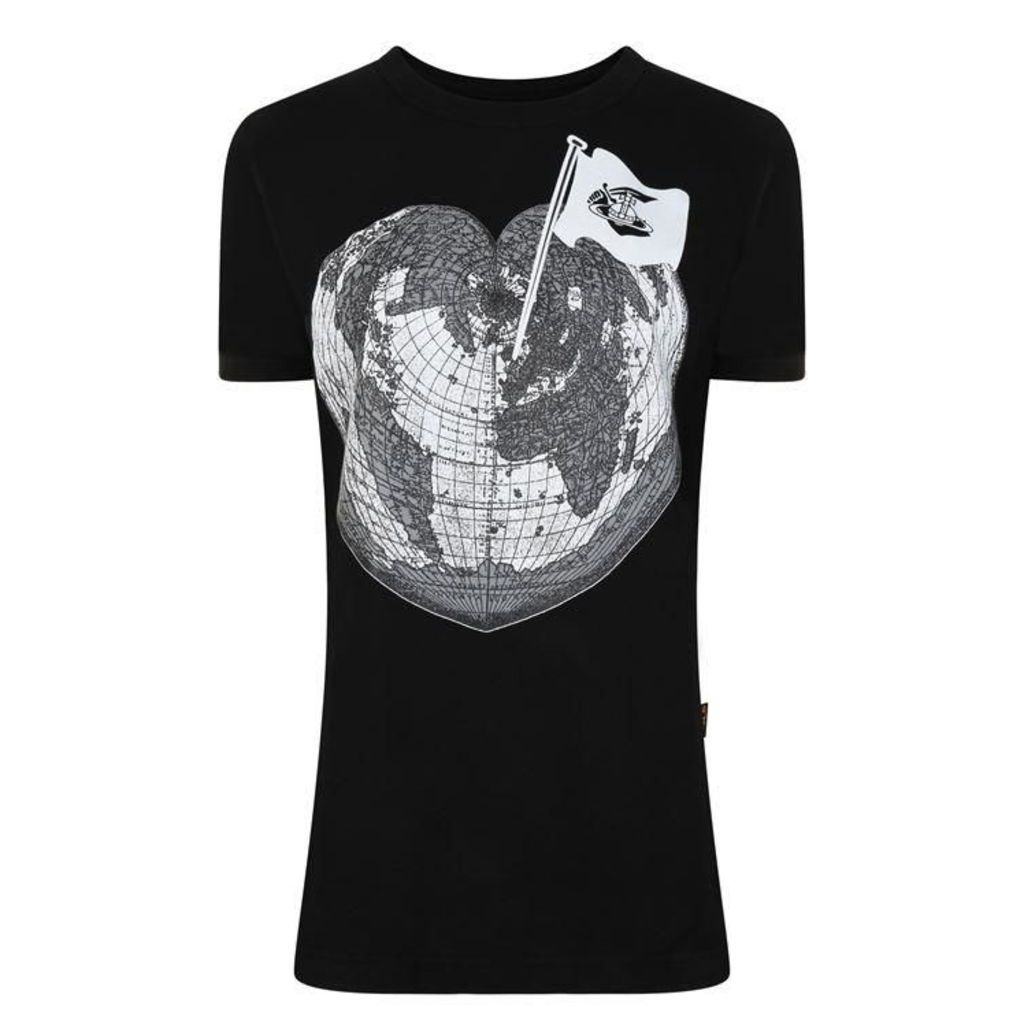 Vivienne Westwood Anglomania Heart World T Shirt