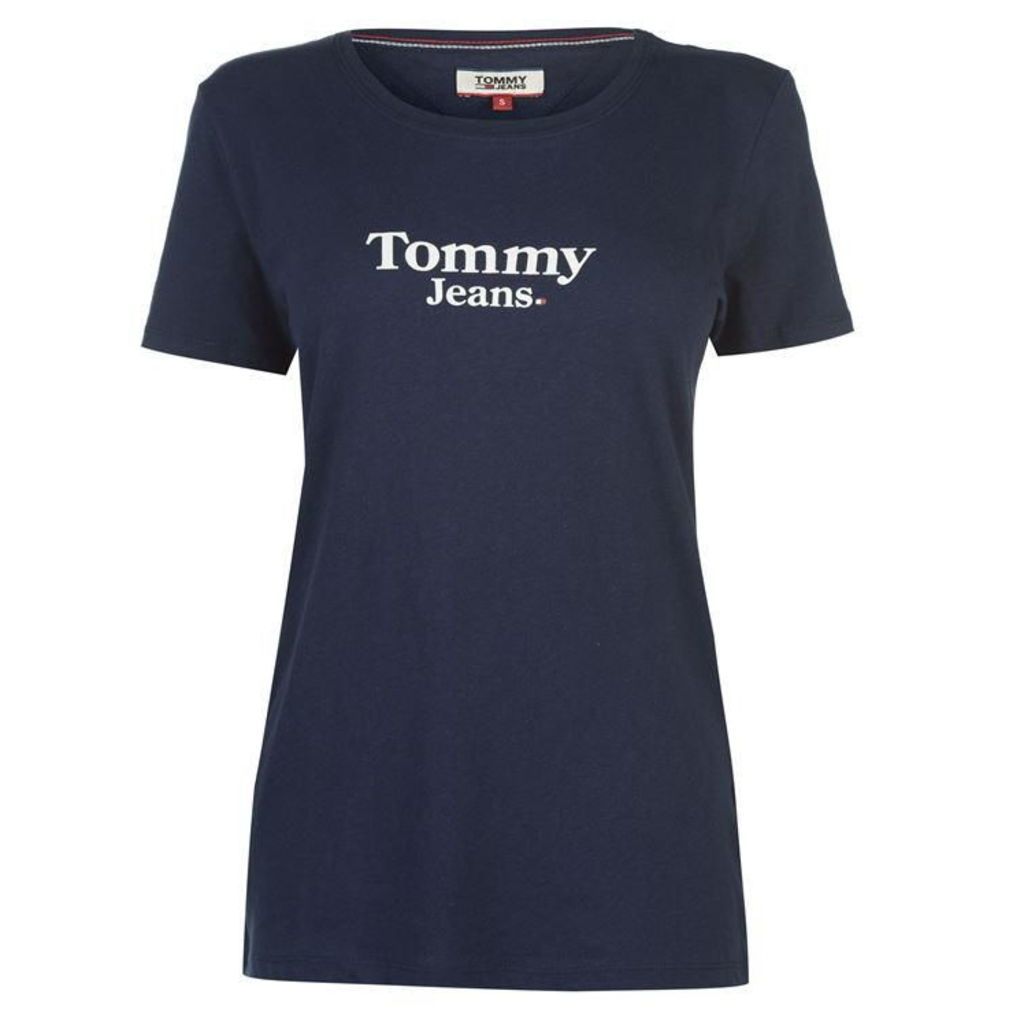 Tommy Jeans Flag Detail T Shirt