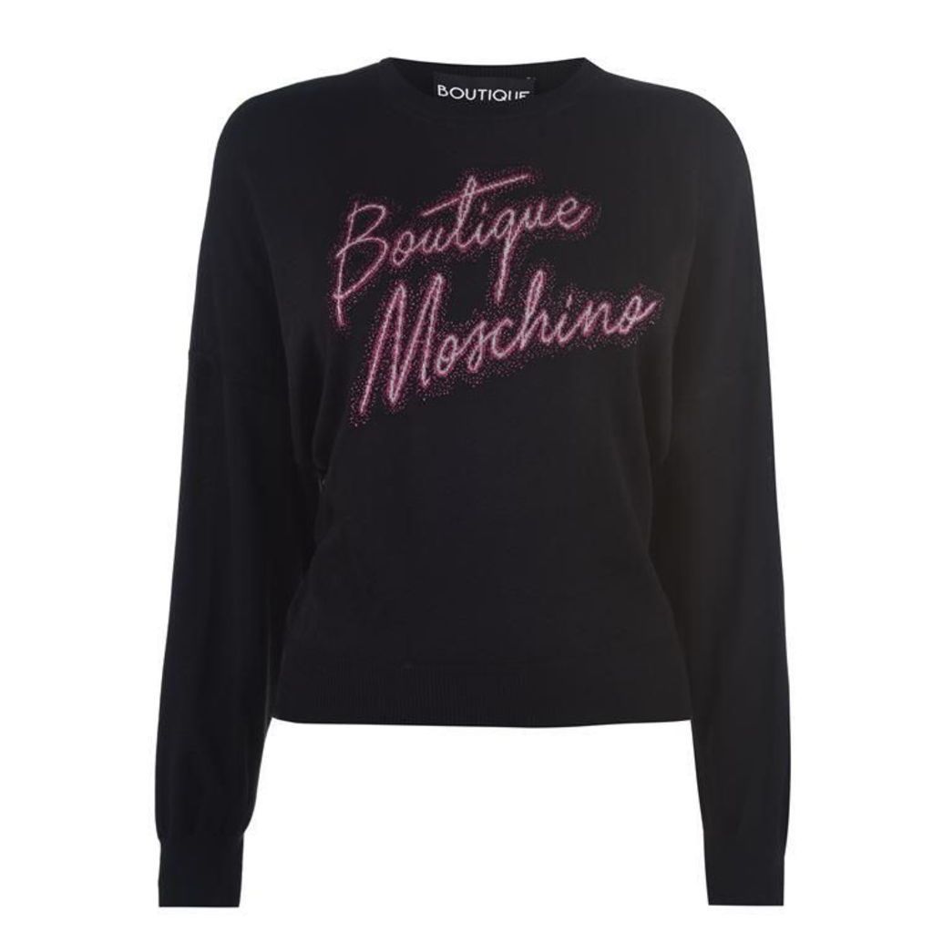 Boutique Moschino Crew Neck Sweater