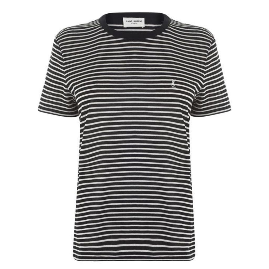 Saint Laurent Stripe T Shirt