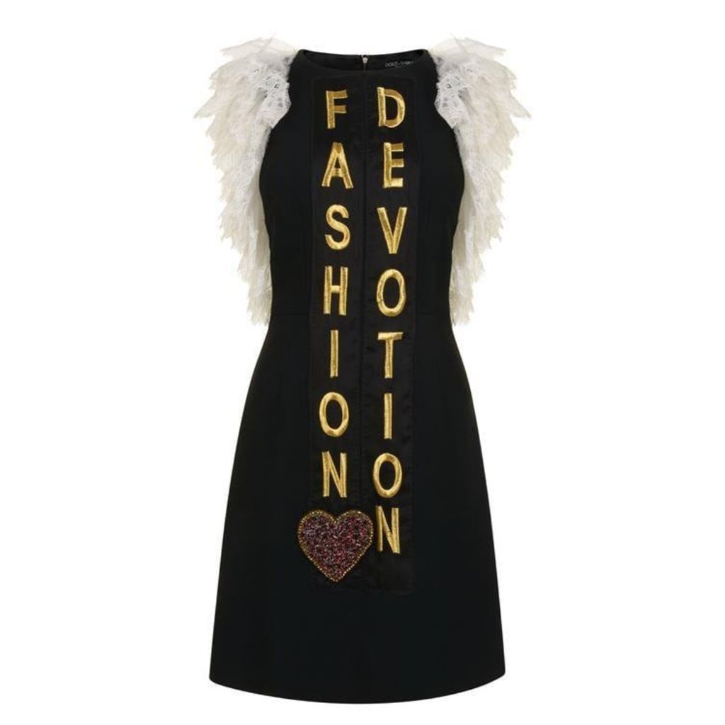 Dolce and Gabbana Cady Fashion Devotion Dress