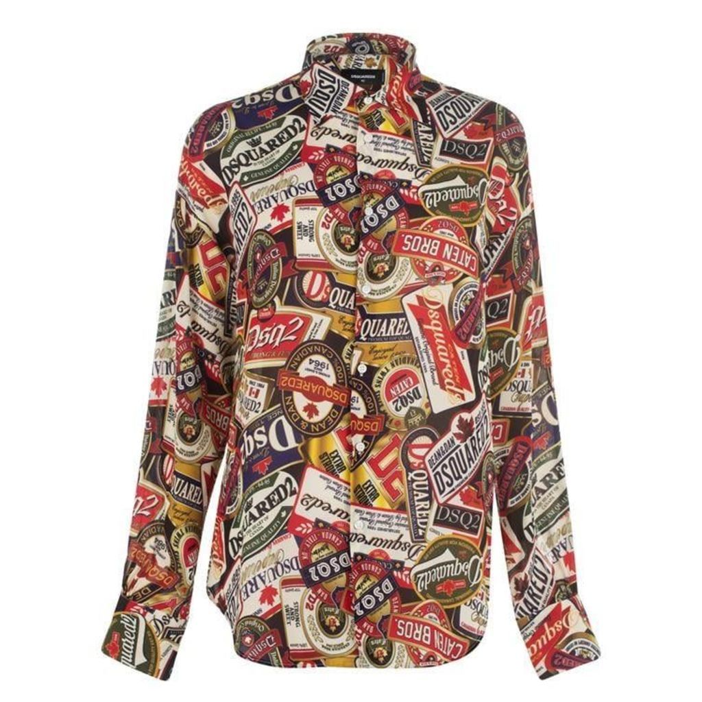 DSquared2 All Over Print Shirt