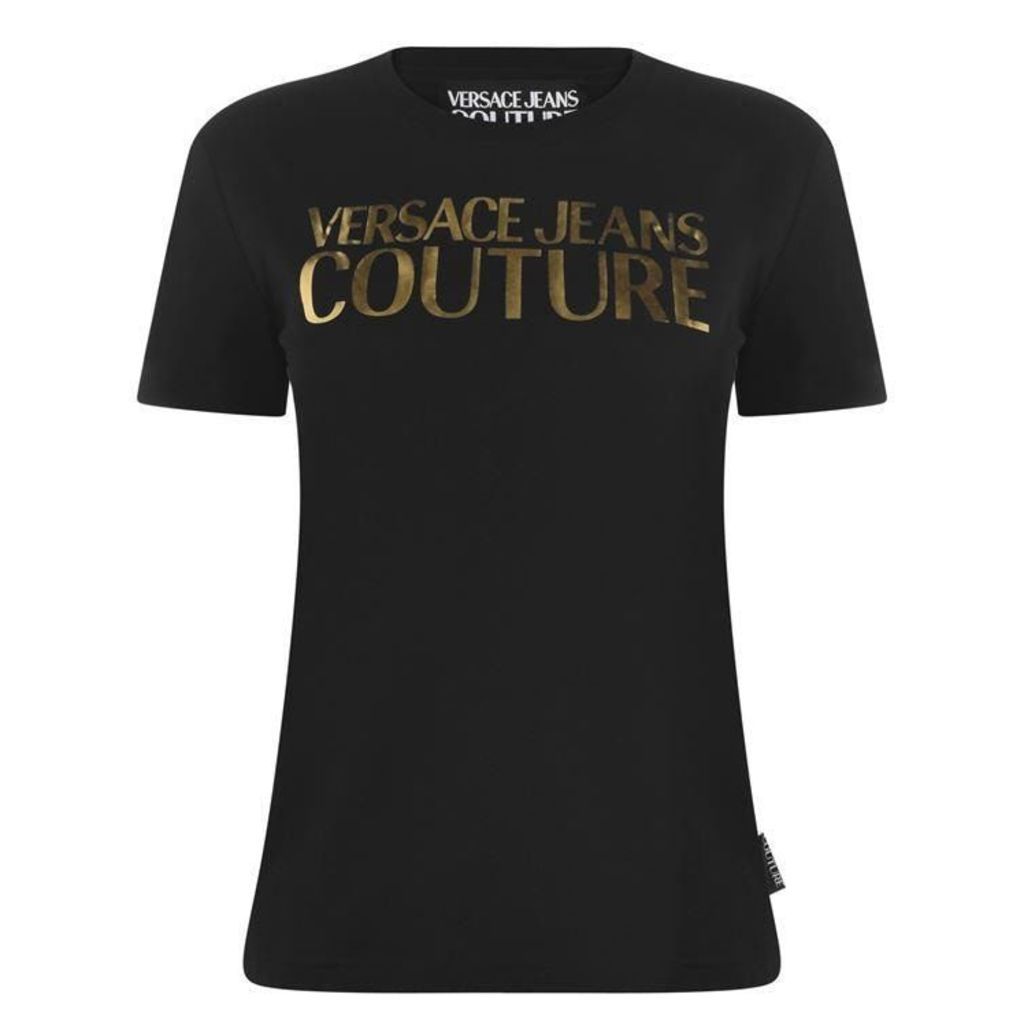 Versace Jeans Couture Basic Foil Logo T Shirt