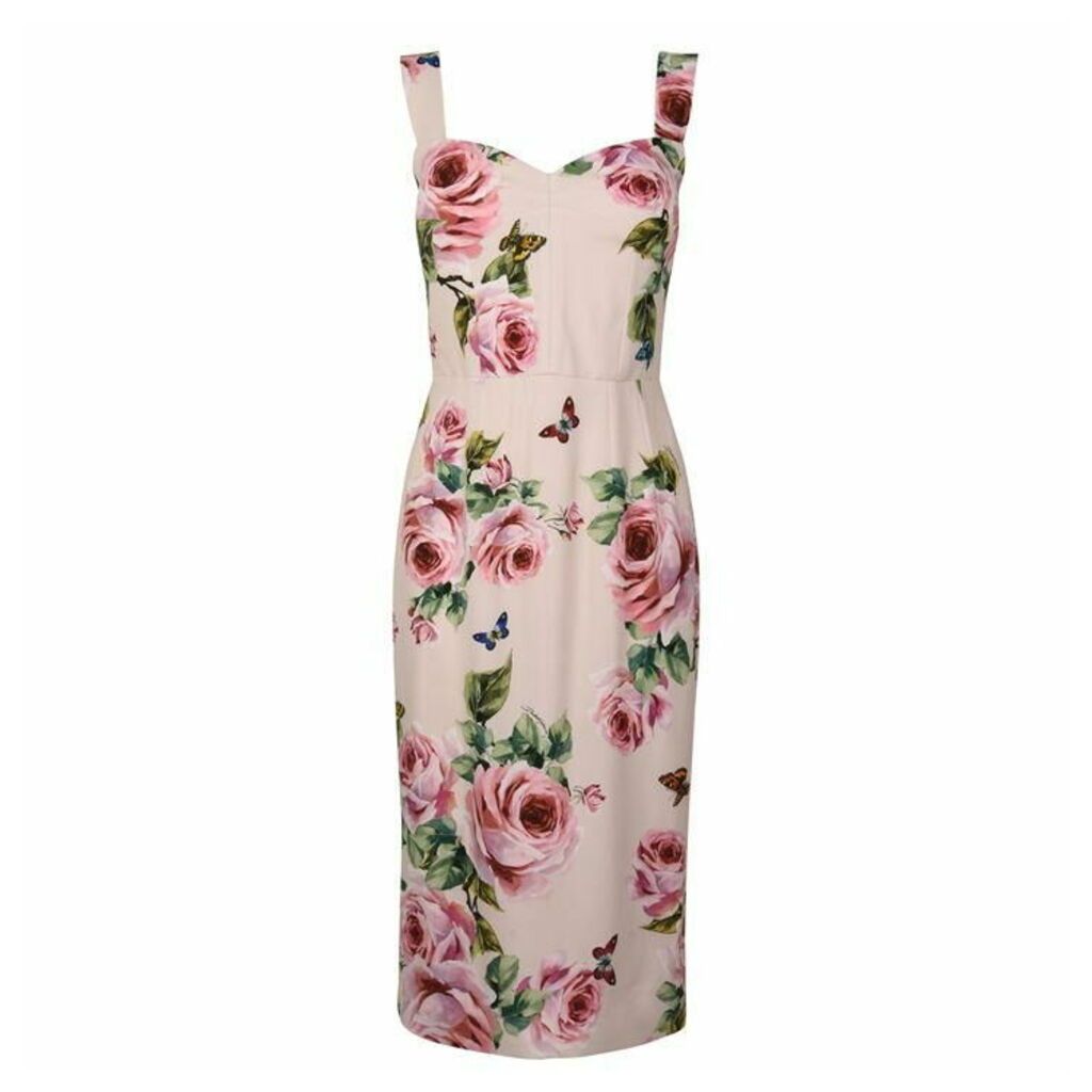 Dolce and Gabbana Floral Print Dress