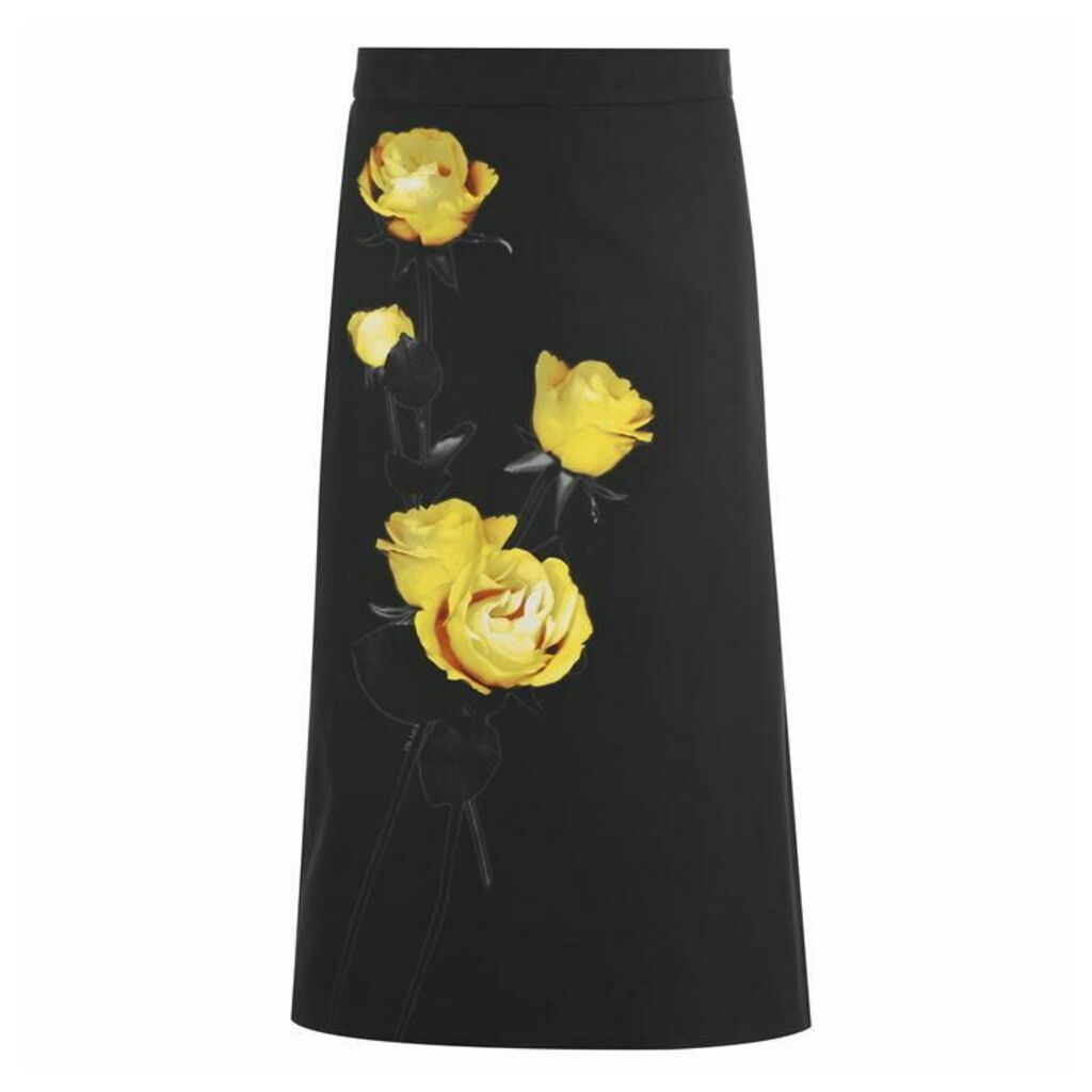 Prada Floral Skirt