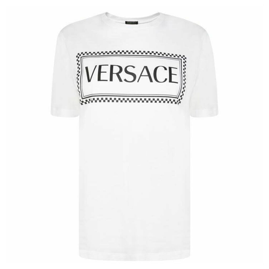 Versace Box Logo T Shirt