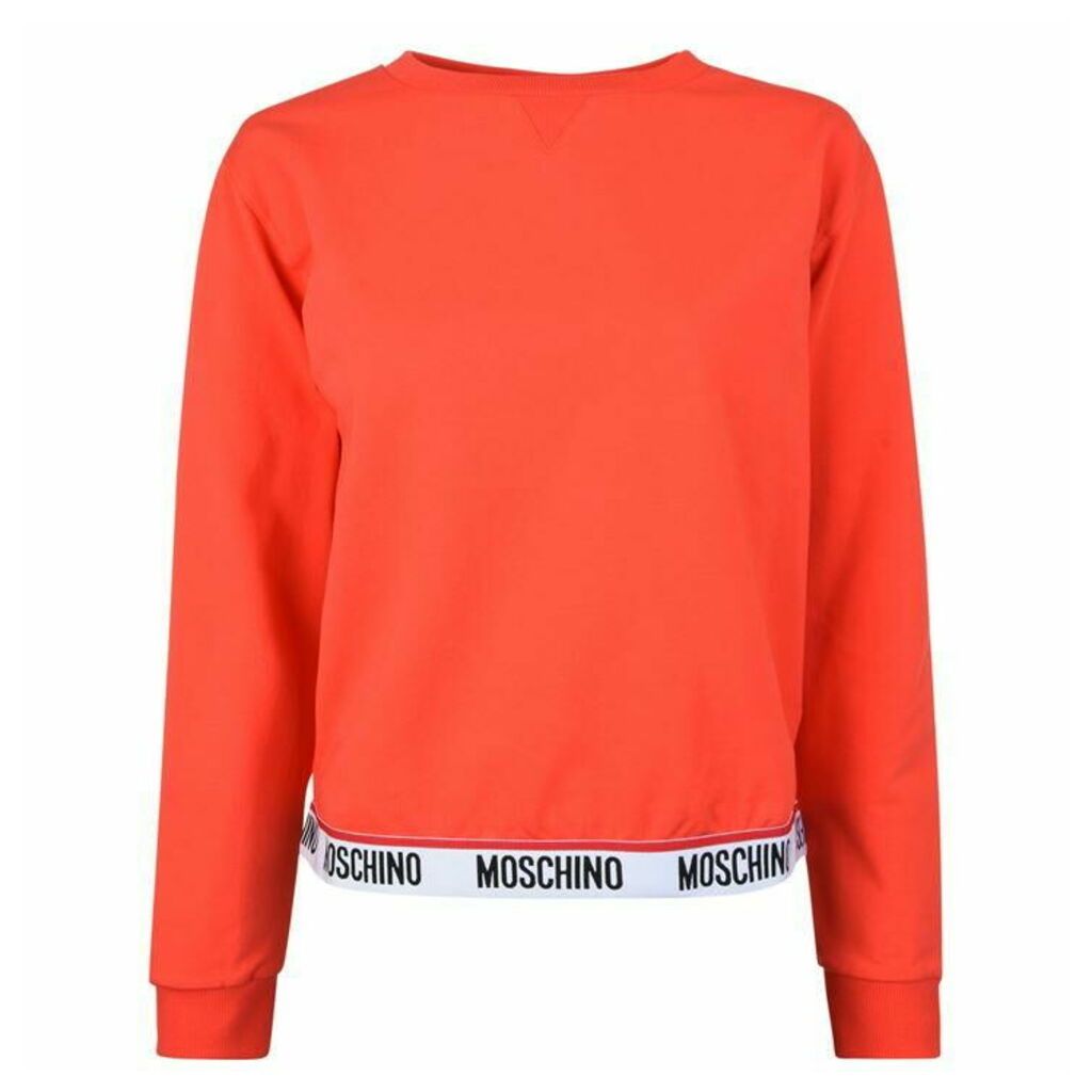 Moschino Underwear Logo Band Sweatshirt