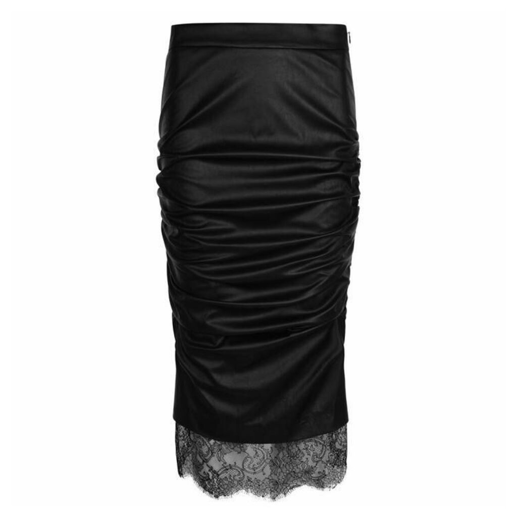Tom Ford Faux Leather Skirt
