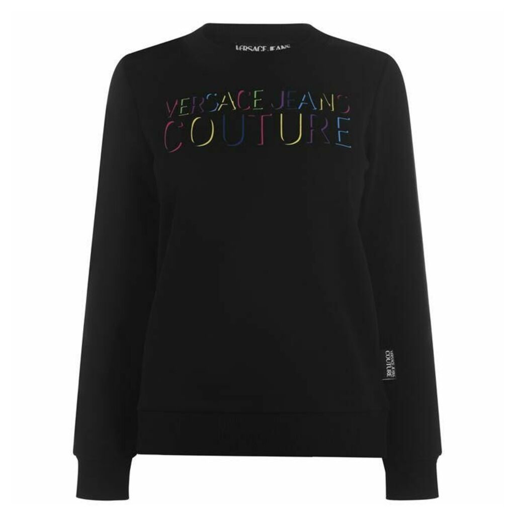 Versace Jeans Couture Rainbow Logo Sweatshirt