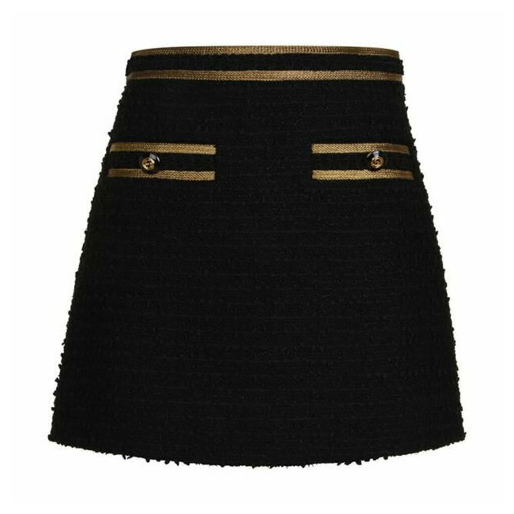 Gucci Tweed Mini Skirt