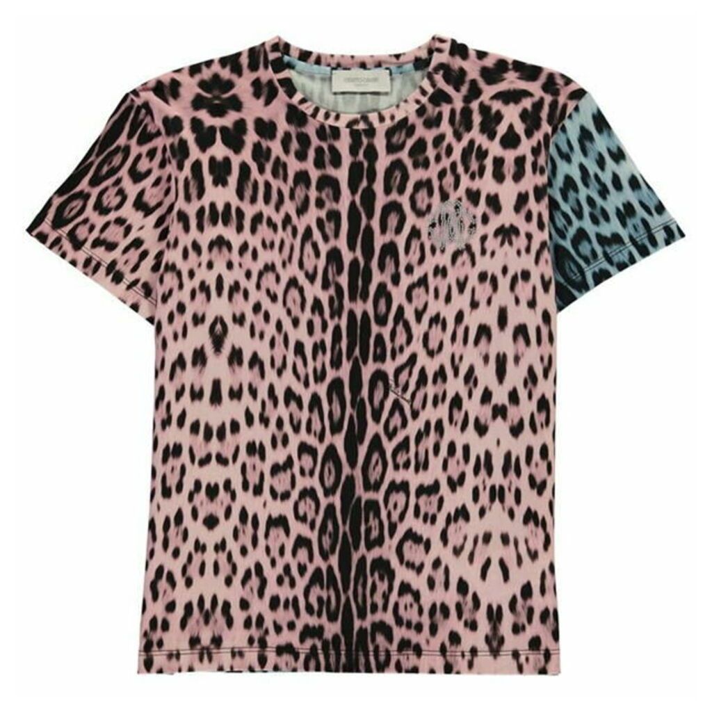 Roberto Cavalli Leopard T Shirt