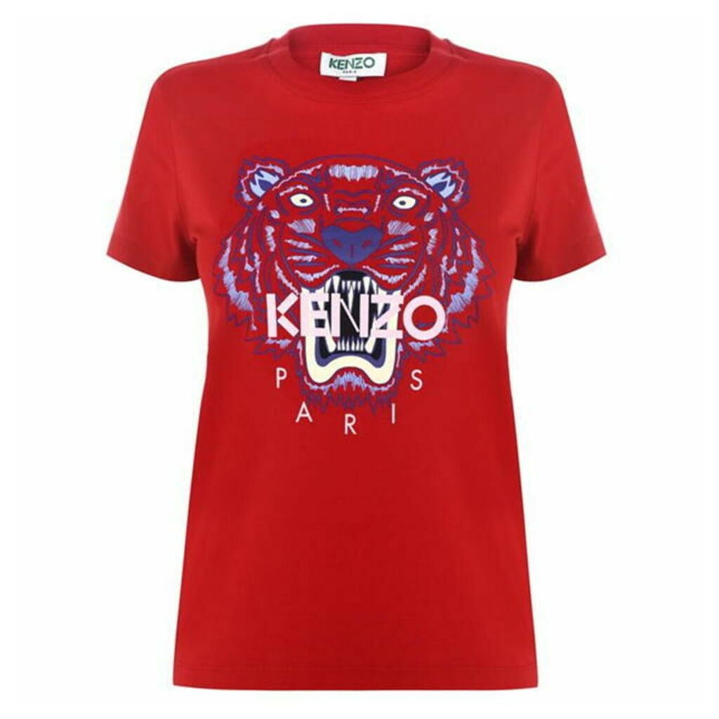 Kenzo Tiger Logo T Shirt