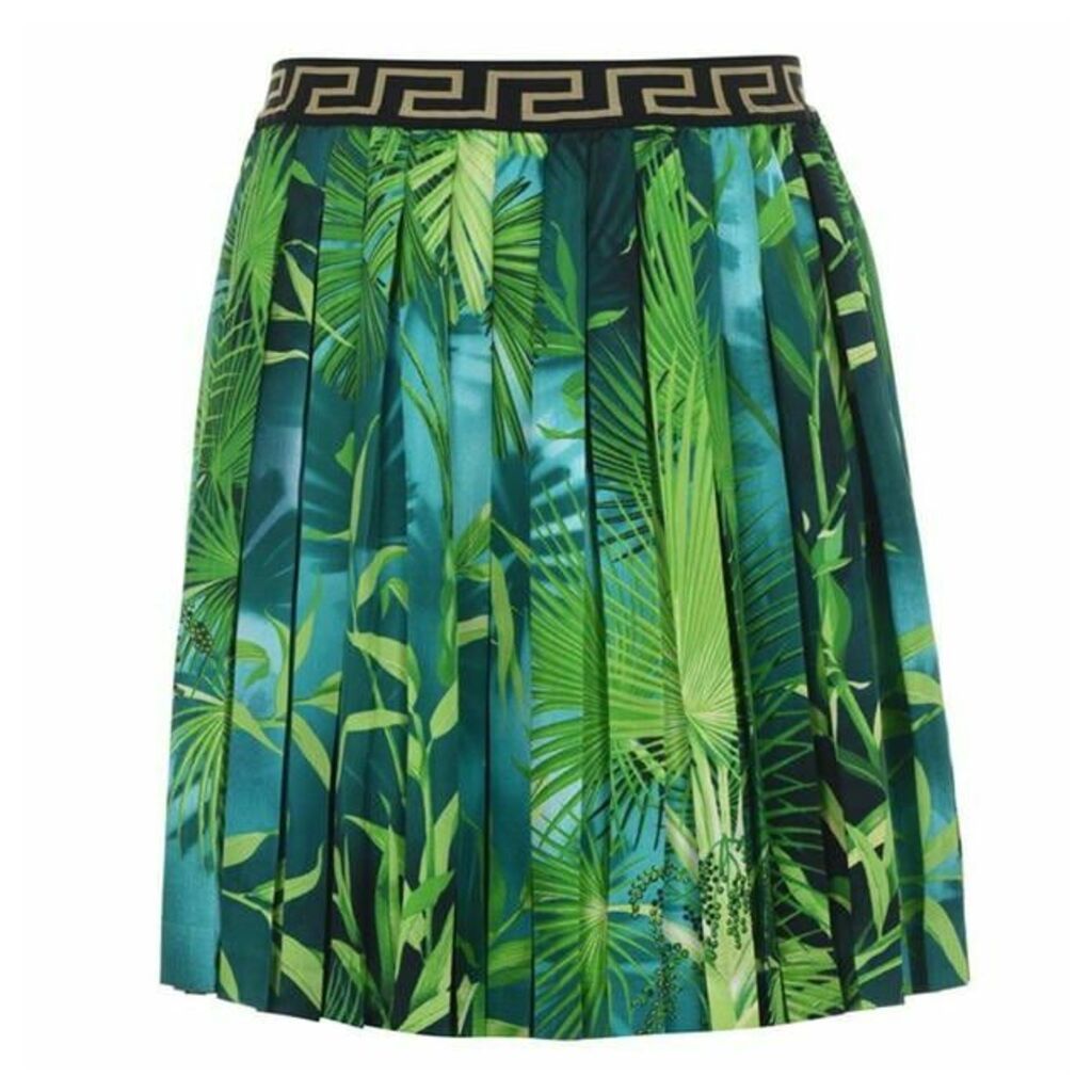 Versace Jungle Print Skirt